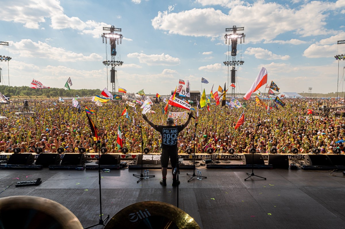 Pol'and'Rock 29 - Jerzy Owsiak na Dużej scenie